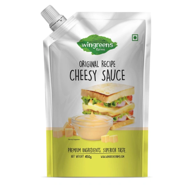 Wingreens Cheesy Sauce : 450 gms