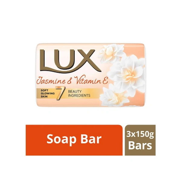 Lux Velvet Glow Jasmine & Vitamin E Beauty Soap: 3x150 gms