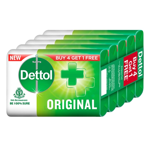 Dettol Original Soap: 5x125 gms