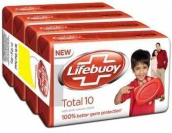 Lifebuoy Total 10 Soap: 5x125 gms
