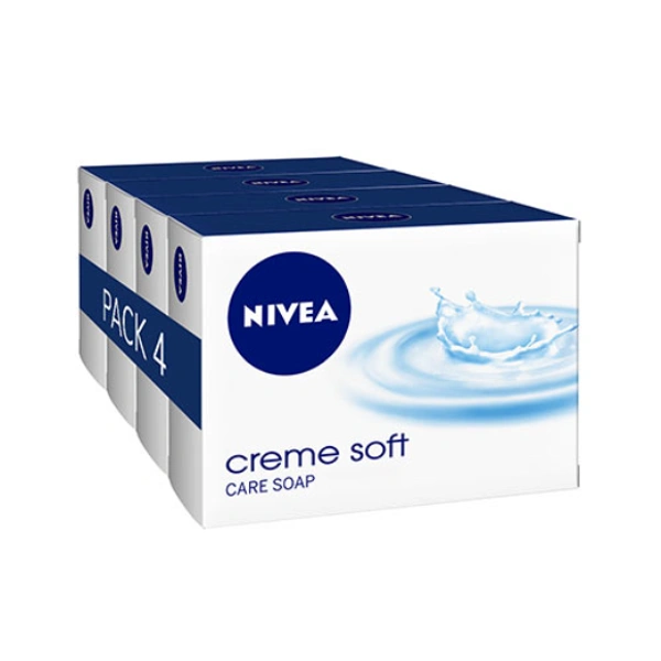 Nivea Creme Soft Soap Pack: 4x125 gms