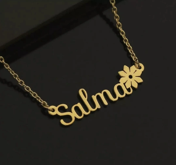 Gold Plated Flower Design