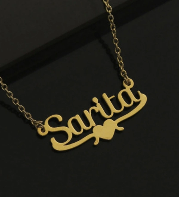 Gold Plated Heart Shape