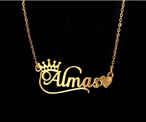 Gold Plated Customized Nacklace