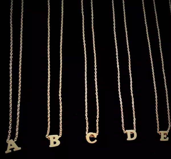 Gold Plated Customized Nacklace