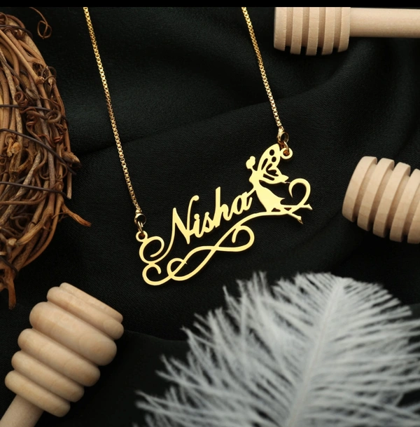 Fairytail Style Name Necklace ? Gold