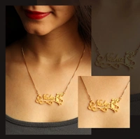 Fairytail Style Name Necklace ? Gold