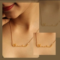 Signature Style Name Necklace ? Gold
