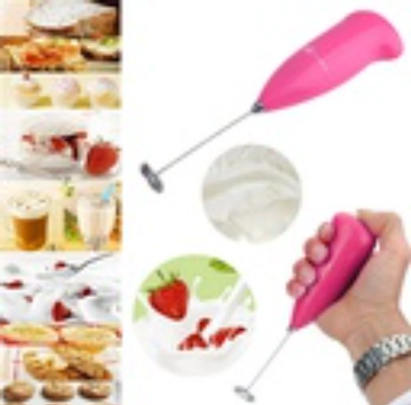 Portable Battery Operated Coffee Beater (Random Colour) - MULTICOLORED