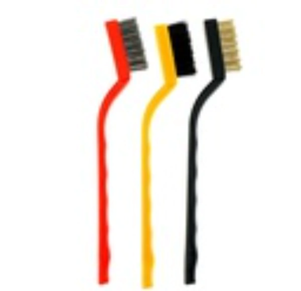 3 Pcs Gas Cleaning Brush - Multicoloured