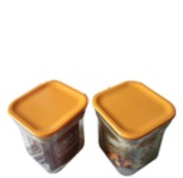Plastic Kit Kat Container (Pack of 2) - Multicoloured