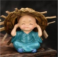 4 Baby With Hat Showpiece For Car Dashboard