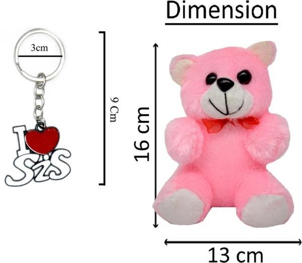 Me & You Mug, Keychain, Soft Toy Gift Set