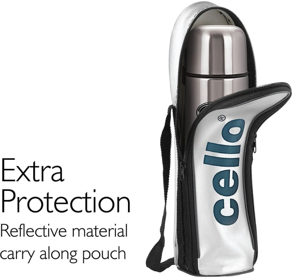 Cello SS flip Flask Bottle 750 ML