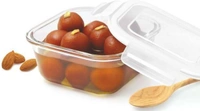 Borosilicate Glass Container. Microwave Glad Set Of 3