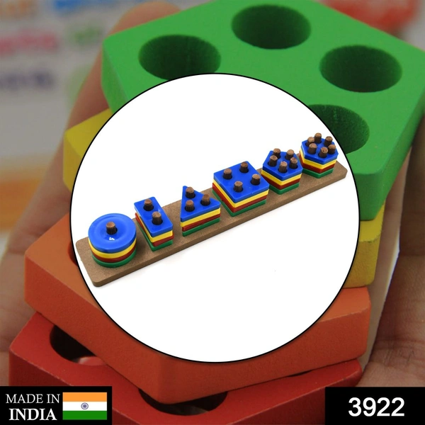 Deo Dap 3922 Geometrix Board used in all kinds of household and official places specially for kids and children for their playing and enjoying purposes. - 567