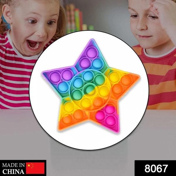 Deo Dap 8067 Star Fidget Toy and fidget tool Used for playing purposes and all, especially for kids. - 78