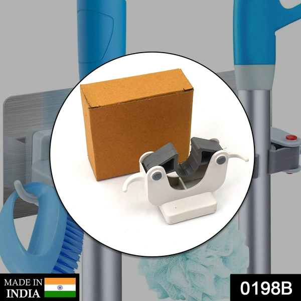 Deo Dap 0198 B Invisible Mop Hanger used in all kinds of place like houses, offices, general stores for holding and hanging various mops and stuffs easily. - 74