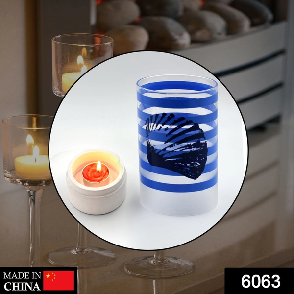 Deo Dap 6063 DIY Glass Candle Holder and stand Used for holding and supporting wax candles. - 270