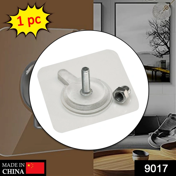 Deo Dap 9017 Adhesive Screw Wall Hook used in all kinds of places including household and offices for hanging and holding stuffs etc. - 24