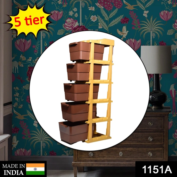 Deo Dap 1151A 5 Tier Modular Drawer Used for storing different-different types of equipments and stuffs. - 9810