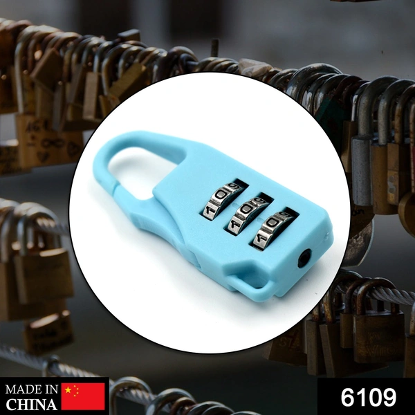 Deo Dap 6109 3 Digit luggage Lock and tool used widely in all security purposes of luggage items and materials. - 15