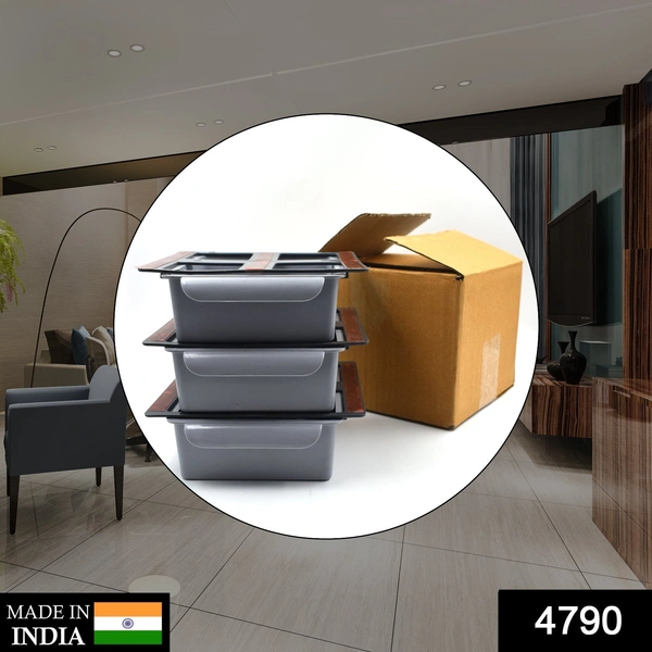 Deo Dap 4790 3 Pc Drawer Rack used in all kinds of household and official places for storing various items and stuffs etc. - 775