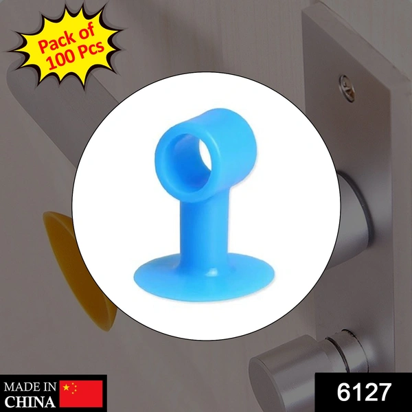 Deo Dap 6127 Door Stopper Mini Anti-Collision Silicone Door Handle Crash Pad (Pack of 100Pc) - 2600
