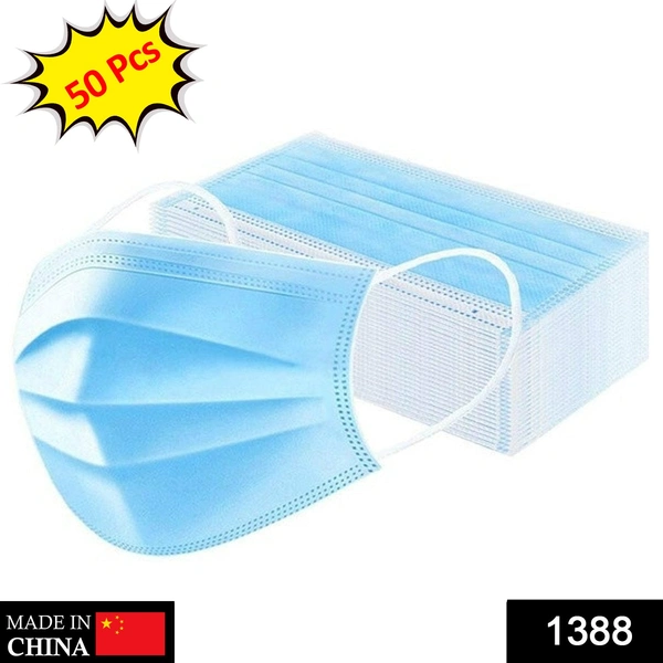 Deo Dap 1388 Disposable Ear Loop Elastic Face Mask (50 Pc) - 300