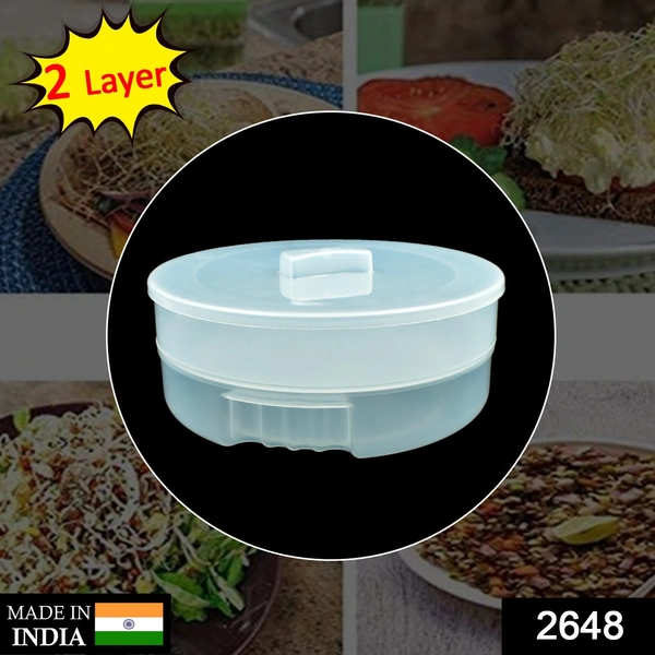 Deo Dap 2648 Sprout Maker 2 Bowl Sprout Maker for Home (2 Layer) - 650