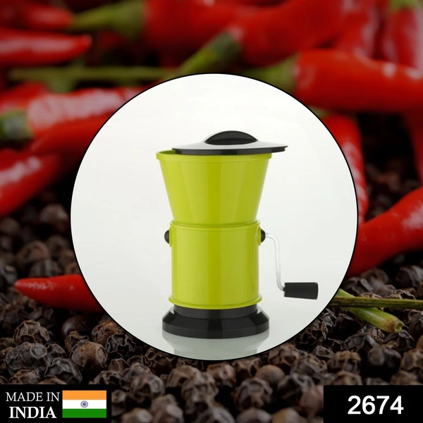 Deo Dap 2674 Round Chilly Cutter and grinder tool with effective sharp chopping and cutting blade system. - 517