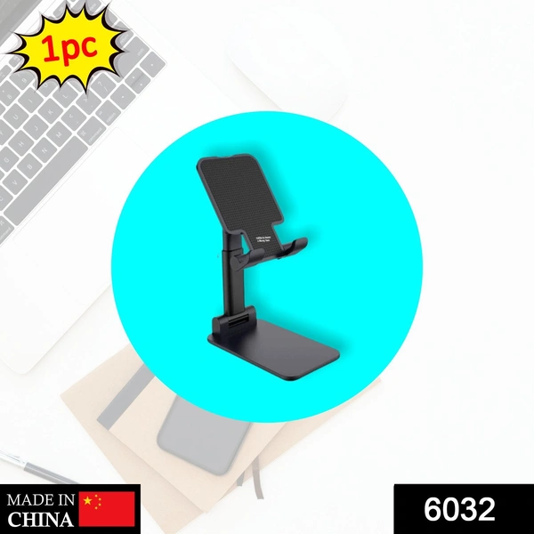Shubh Luxmi 6032 Foldable Mobile Stand with Angle Adjustable Desktop Table Mobile Holder