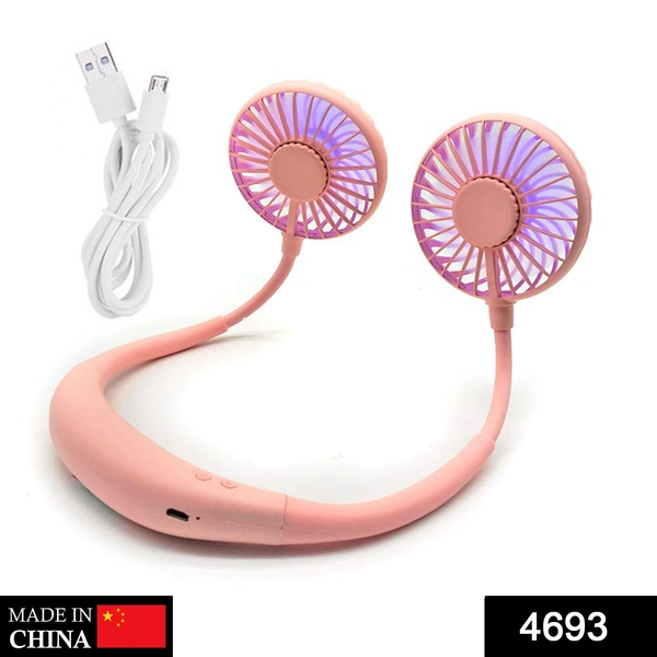 Shubh Luxmi 4693 Portable Fan Neck Fan Hands Free Personal Fan