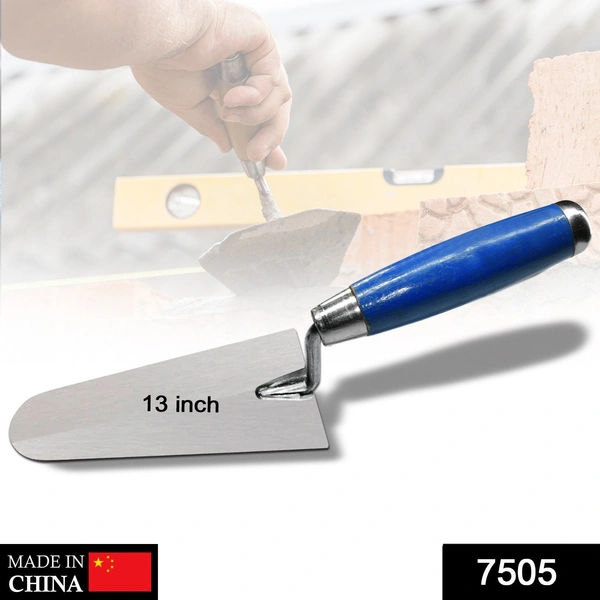 Shubh Luxmi 7505 Round Professional Render Plastering Trowel, Smooth Trowel 13 Inch