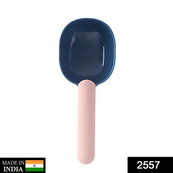 Shubh Luxmi 2557 Handle Clip Function Design ABS Food-Grade Materials Pet Food Shovel