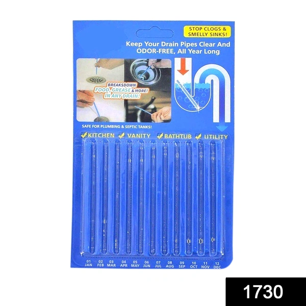Shubh Luxmi 1730 Sani Cleaning Sticks Keep Your Drains Pipes Clear Odor Home Cleaning