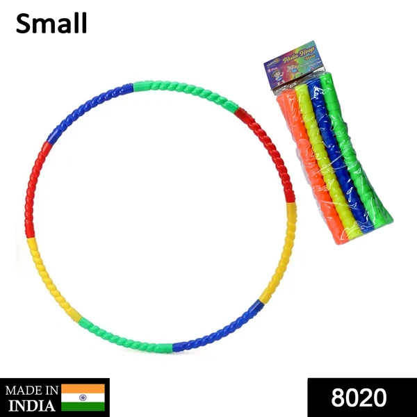 Shubh Luxmi 8020 Hoops Hula Interlocking Exercise Ring for Fitness with Dia Meter Boys Girls and Adults
