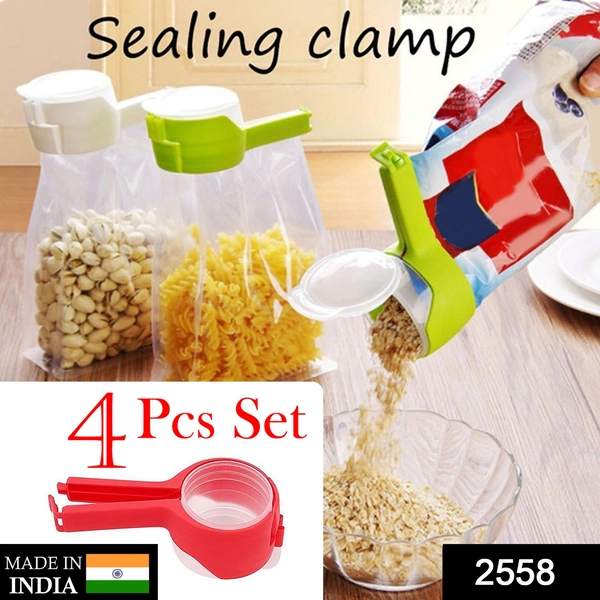 Shubh Luxmi 2558 Portable Seal Pour Food Storage Bag Clip Snack Sealing Clip