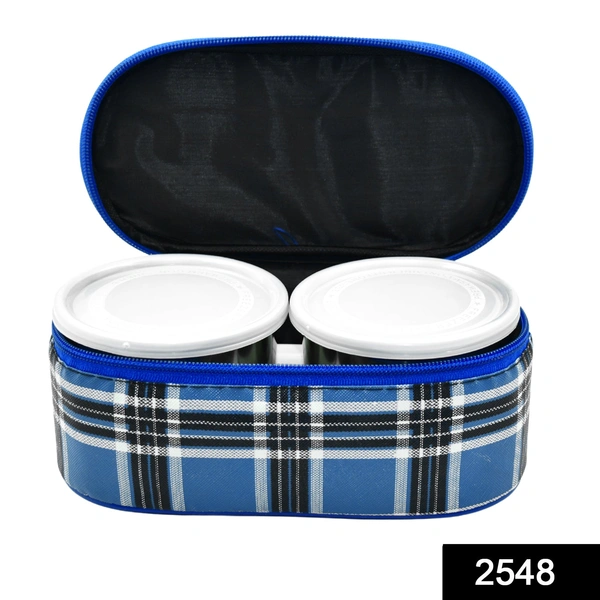 Shubh Luxmi 2548 Corporate Lunch Stainless Steel Containers (Set of 3)