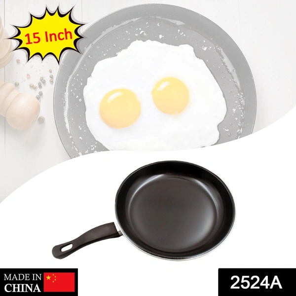 Shubh Luxmi 2524A Induction Base Hard Anodized Tadka Fry Pan Nonstick