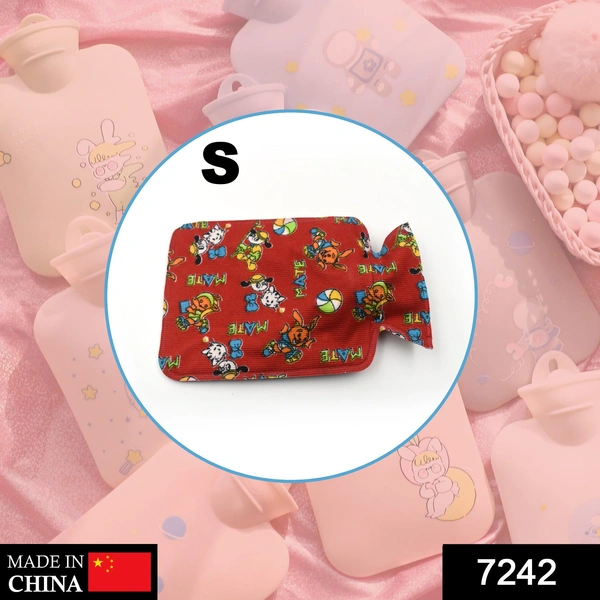 Shubh Luxmi 7242 Personal Care Rubber Hot Water Heating Pad Bag for Pain Relief (Small)