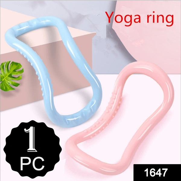 Shubh Luxmi 1647 Yoga Ring Pilates Ring Magic Circle Portable Fitness Tool