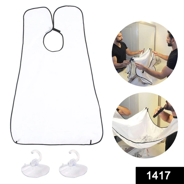 Shubh Luxmi 1417 Beard Apron Hair Clippings Catcher Grooming Bib