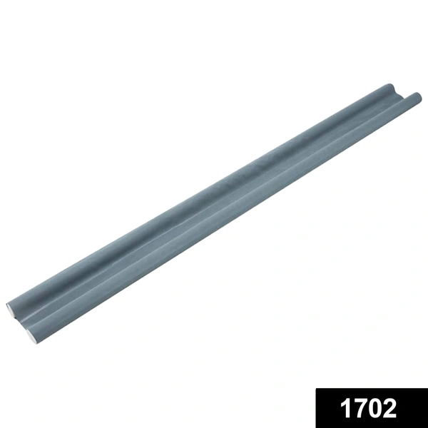 Shubh Luxmi 1702 Grey Twin Door Draft Stopper/Guard Protector for Doors and Windows