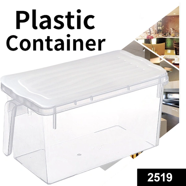 Shubh Luxmi 2519 Square Refrigerator Organizer Fresh-Keeping Box Case Kitchen Storage Box