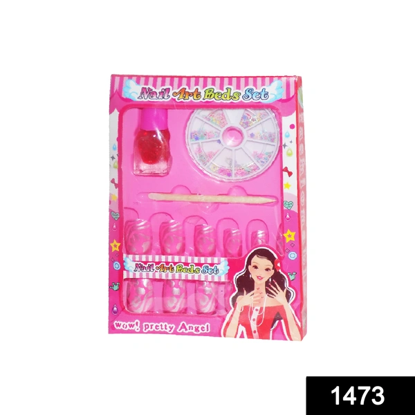 Shubh Luxmi 1473 Nail Art Studio Manicure Set for Girls (Pack of 15)