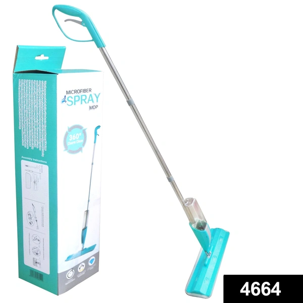 Shubh Luxmi 4664 Cleaning 360 Degree Healthy Spray Mop with Removable Washable Cleaning Pad