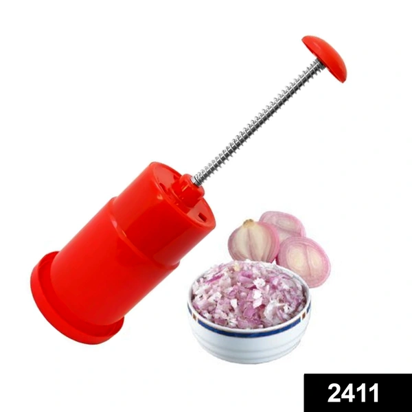 Shubh Luxmi 2411 Onion Vegetable Hand Press Cutting Chopper