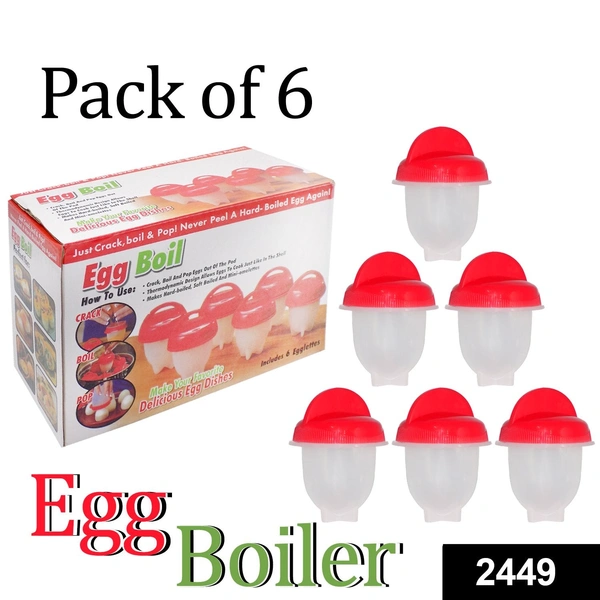Shubh Luxmi 2449 Nonstick Eggs Boiler Cookers Without Egg Shell