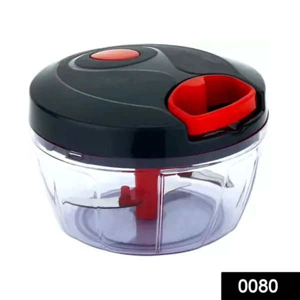 Shubh Luxmi 0080 Manual Food Chopper, Compact & Powerful Hand Held Vegetable Chopper
